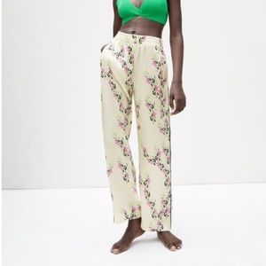 Satin Zara patterned pants